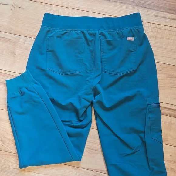 Figs Teal Technical Collection Pants - Picture 4 of 4